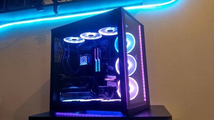 High End Game Pc,RTX 3080 Ti 12GB, Ryzen 7 5800X3D, 32GB RAM, Computers en Software, Desktop Pc's, Gebruikt, 4 Ghz of meer, HDD