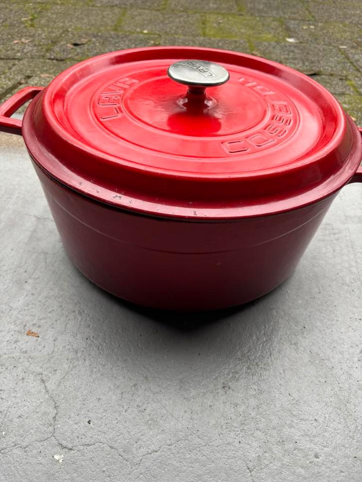 Giet ijzere pannen, Huis en Inrichting, Keuken | Potten en Pannen, Gebruikt, Pannenset, Rvs, Ophalen