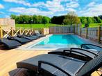 Verwarmd zwembad met hotspring Jacuzzi ardennen, Tuin en Terras, Jacuzzi's, Nieuw, Vast, Inbouw, Ophalen of Verzenden