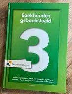 Boekhouden geboekstaafd - 3, Boeken, Derk-Jan Heslinga; Yvonne van de Voort; Teye Marra, Ophalen of Verzenden, Zo goed als nieuw