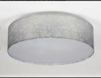 Plafondlamp 50 cm (grijs) incl 4 spaarlampen ( off white), Huis en Inrichting, Lampen | Lampenkappen, Grijs, Zo goed als nieuw