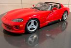 Dodge Viper RT/10 1.18 Bburago, Ophalen, Zo goed als nieuw, Bburago