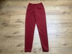 Bordeaux Rode Legging Maat M, Kleding | Dames, Ophalen of Verzenden, Zo goed als nieuw, Rood