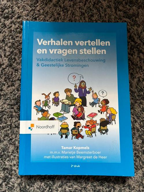Tamar Kopmels - Verhalen vertellen en vragen stellen, Boeken, Schoolboeken, Zo goed als nieuw, Nederlands, Overige niveaus, Ophalen of Verzenden