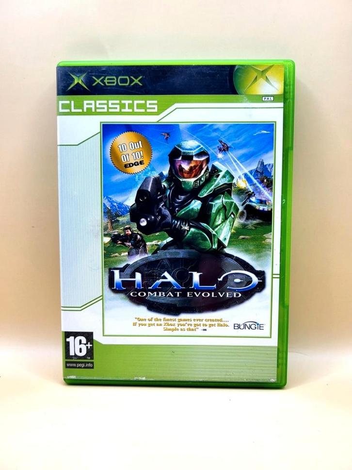 Halo Combat Evolved (Classics) - Xbox Original, Spelcomputers en Games, Games | Xbox Original, Zo goed als nieuw, Shooter, 3 spelers of meer