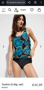 Tankini top met leuke details, en broekje. Nieuw. Maat 38, Ophalen of Verzenden, Nieuw, Overige kleuren, Overige typen