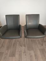 2 bijzet/ eetkamerstoelen Xooon, Ophalen, Gebruikt, Grijs, Twee