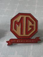 Pin MG, Class win mille Anglia 1933, Verzenden, Zo goed als nieuw, Auto's