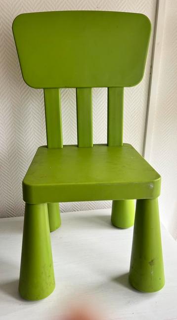 Te Koop Groene Ikea Kinderstoel beschikbaar voor biedingen