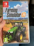 Farming Simulator 20, Spelcomputers en Games, Games | Nintendo Switch, Simulatie, Ophalen of Verzenden, Zo goed als nieuw