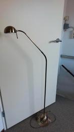 Vintage messing leeslamp verstelbaar, Huis en Inrichting, Lampen | Vloerlampen, Ophalen, Zo goed als nieuw, 150 tot 200 cm