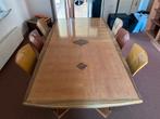 Vergadertafel + stoelen, Huis en Inrichting, Ophalen, Gebruikt, 4 tot 6 stoelen