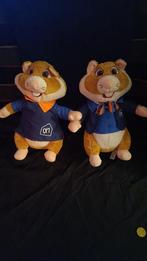 2x Knuffel 'AH' Hamster weken Albert Heijn Koppel, Ophalen of Verzenden, Zo goed als nieuw, Overige typen