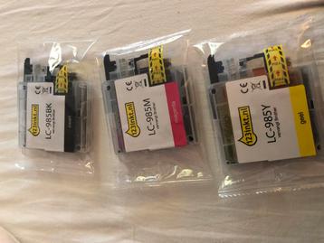 Cassettes 3 stuks LC -985 beschikbaar voor biedingen