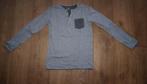 WE Grijs Wit Gestreepte Longsleeve (170), Gebruikt, WE, Ophalen of Verzenden, Shirt of Longsleeve