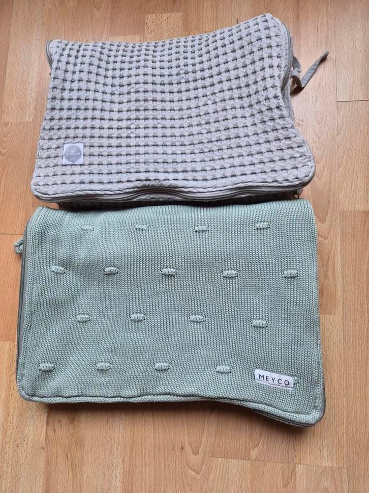 2 Warme Voetenzakken Jollein & Meyco, Kinderen en Baby's, Buggy's, Zo goed als nieuw, Overige merken, Ophalen of Verzenden