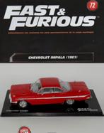 Chevrolet Impala Sport Coupe 1961 1/43 FAST & FURIOUS # 72, Verzenden, Nieuw, Auto, Overige merken