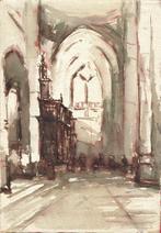 Onbek. Maker aquarel "Copie naar Bosboom", tweezijdig, Ophalen