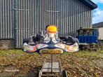 Te Crg Black star junior chassis  met rk1 motor, Sport en Fitness, Karting, Ophalen, Gebruikt, Kart