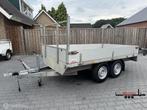 Verdonk plateauwagen aanhanger 300x180 2500KG MARGE, Gebruikt