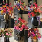 💕Grote Collectie Luxe Zijden bloemen Compleet in vaas Zijde, Ophalen of Verzenden, Nieuw