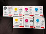 Originele Canon 731 Cartridges nieuwwaarde € 565,-, Nieuw, Cartridge, Canon, Ophalen