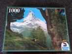 * Puzzel Schmidt Cinerama Matterhorn 1000 stukjes *, Ophalen of Verzenden, 500 t/m 1500 stukjes, Gebruikt, Legpuzzel