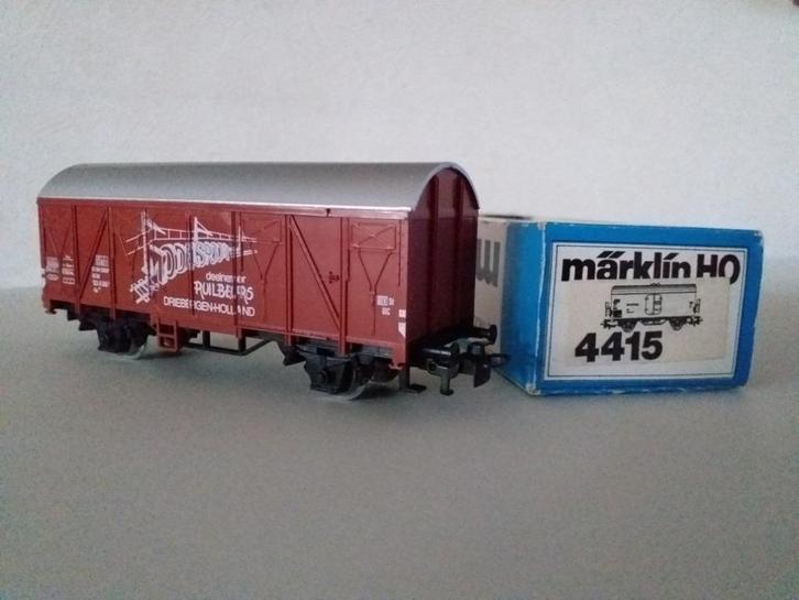 Märklin H0 4415 Gesloten Goederenwagon 1981 OVP, Hobby en Vrije tijd, Modeltreinen | H0, Nieuw, Wagon, Wisselstroom, Märklin, Verzenden