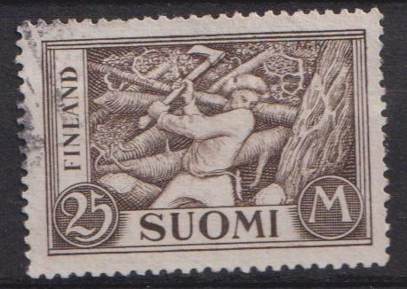 Finland Houthakker, Postzegels en Munten, Postzegels | Thematische zegels, Gestempeld, Dier of Natuur, Verzenden