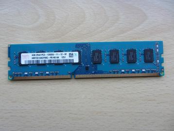 Hynix 4GB PC3-12800 DDR3-1600MHz non-ECC Unbuffered CL11 240
