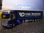 WSI Scania Van Bentum met zeilentrailer, Hobby en Vrije tijd, Modelauto's | 1:50, Nieuw, Wsi, Bus of Vrachtwagen, Ophalen