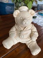 Betonnen Beeld - Teddybeer Matroos, Ophalen of Verzenden, Gebruikt, Beton, Dierenbeeld