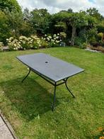 Metalen tuintafel, Tuin en Terras, Ophalen, Gebruikt, Rechthoekig, Metaal