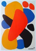 Alexander Calder (1898) Lithografie "Boomerang Tel Aviv" Ges, Antiek en Kunst, Kunst | Litho's en Zeefdrukken, Ophalen of Verzenden