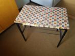 Tafel ijzer 70,5x41.5cm blad, Ophalen, Gebruikt, Metaal of Aluminium, 55 tot 75 cm