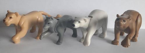 Playmobil McDonalds Wiltopia dieren 4x, Kinderen en Baby's, Speelgoed | Playmobil, Zo goed als nieuw, Los playmobil, Ophalen of Verzenden