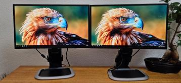 Prachtige 2x Led LCD 24 Inch IIyama Prolite XB2481HS+ Kabels beschikbaar voor biedingen