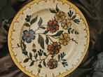 Vintage Gouda Holland Sierbord met Bloemmotief, Ophalen of Verzenden