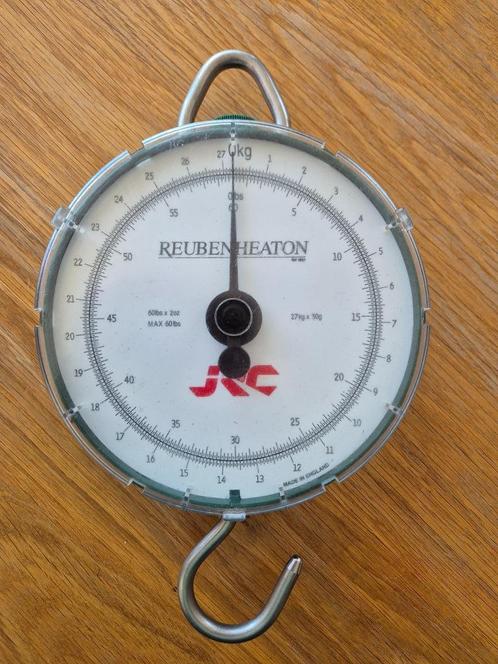 Reuben Heaton JRC weegklok 27kg, Watersport en Boten, Hengelsport | Karpervissen, Gebruikt, Overige typen, Ophalen of Verzenden