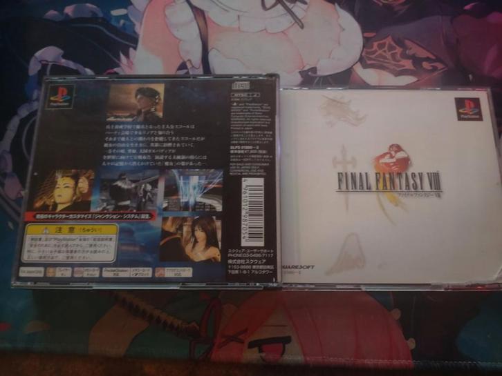 Final Fantasy VIII (8) - Japanse Import, Spelcomputers en Games, Games | Sony PlayStation 1, Gebruikt, Role Playing Game (Rpg)