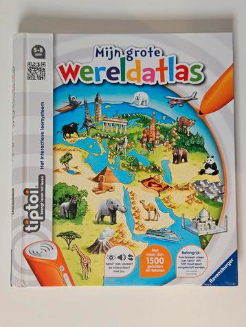 Tiptoi Mijn Grote Wereldatlas - Zo goed als nieuw! beschikbaar voor biedingen