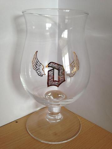 Duvel bierglas angel goud logo en vleugels beschikbaar voor biedingen