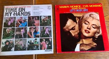 Lp zeldzaam: Marilyn Monroe/ Yves Montand, Time on my hands beschikbaar voor biedingen