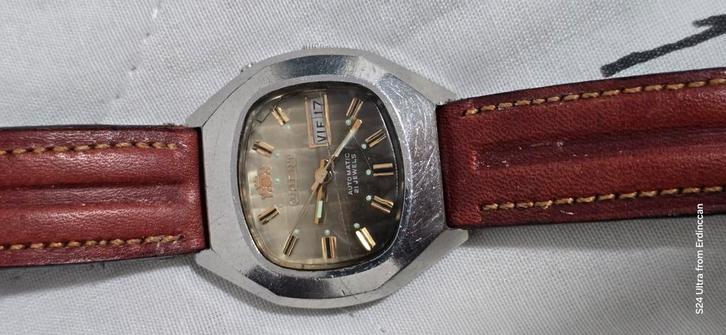 Orient Automatic 21 Jewels  Herenhorloge, Sieraden, Tassen en Uiterlijk, Horloges | Antiek, Overige merken, Staal, 1960 of later