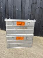 2x Zarges Aluminium Transportkisten K 470 - 157 liter, Caravans en Kamperen, Ophalen of Verzenden, Gebruikt