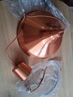Hanglamp Ikea Vindkåre T1511F koperkleurig lamp koper, Ophalen of Verzenden, Zo goed als nieuw, Stof, Modern