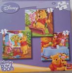 Puzzels Winnie the Pooh, Kinderen en Baby's, Speelgoed | Kinderpuzzels, Ophalen, Minder dan 10 stukjes, Gebruikt, 2 tot 4 jaar