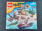 Lego Pirates 6241 de buit op het eiland bouw instructie boek, Gebruikt, Ophalen of Verzenden