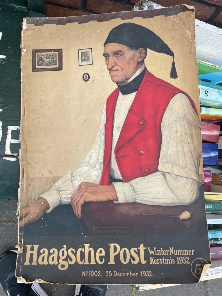 Zeldzaam tijdschrift: Haagsche Post Winter editie: 1932!!!, Verzamelen, Tijdschriften, Kranten en Knipsels, Tijdschrift, 1920 tot 1940