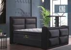 Baza Bed Opbergruimte King Met TV Lift, Huis en Inrichting, Ophalen of Verzenden, Nieuw, Tweepersoons, 180 cm